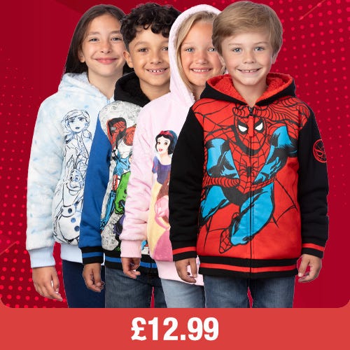 Character Kids Plush Hoodie