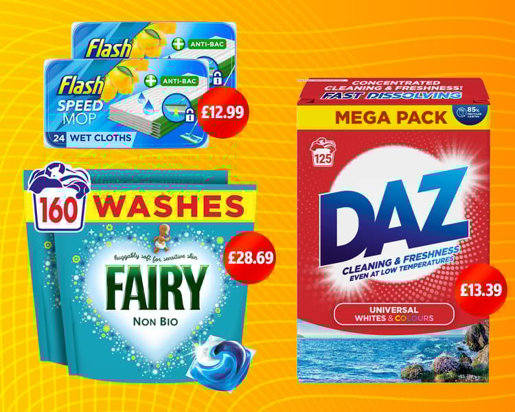 Fairy Non Bio 4 in 1 Pods, 160 Wash