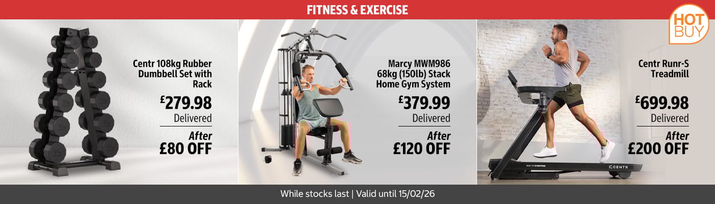 Fitness & Exercise Hot Buys