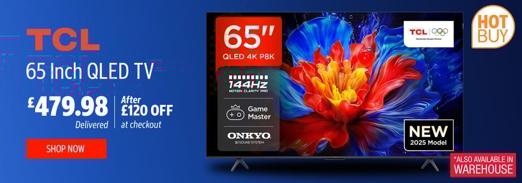 TCL 65P8K-UK 65 Inch QLED TV