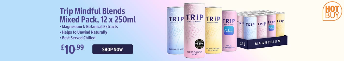 Trip Mindful Blends Mixed Pack, 12 x 250ml