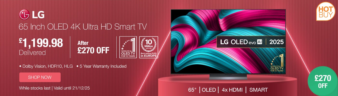 LG 65 Inch OLED 4K Ultra HD Smart TV