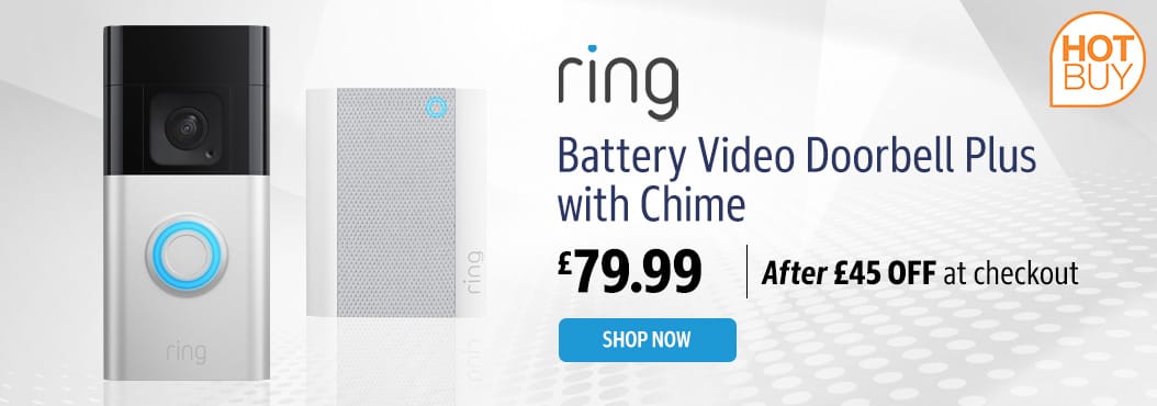 Ring Battery Video Doorbell Plus with Chime