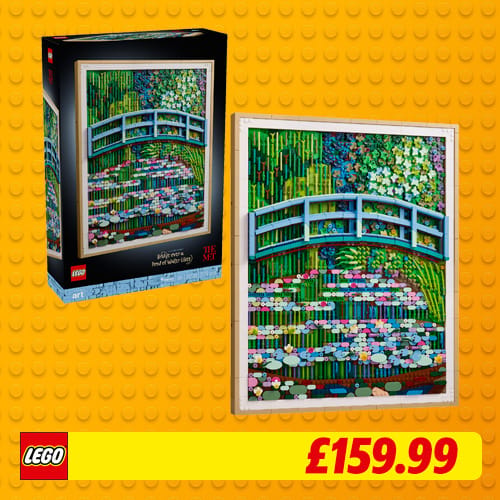 LEGO ART Claude Monet – Bridge over a Pond of Water Lilies