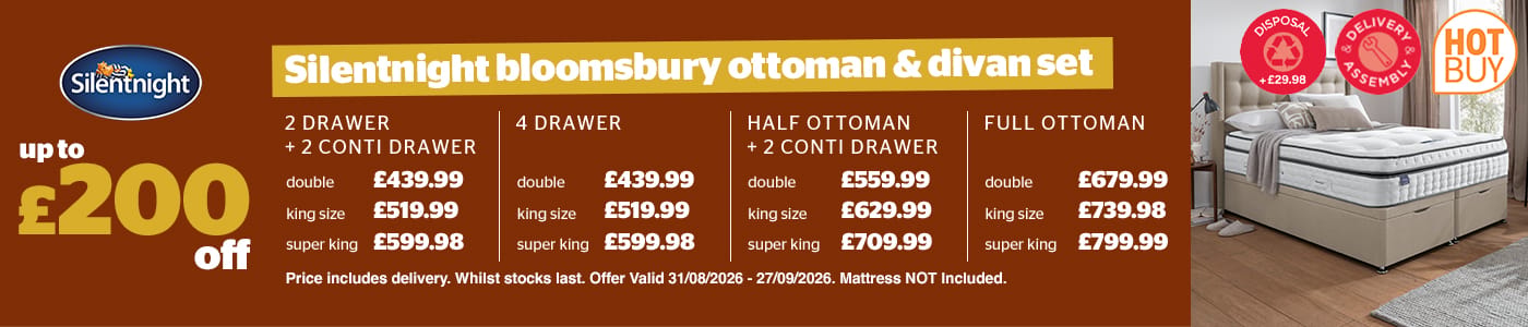 Silentnight Bloomsbury Bed Frames