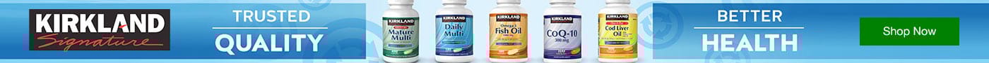 Shop Kirkland Signature Vitamins at costco.co.uk