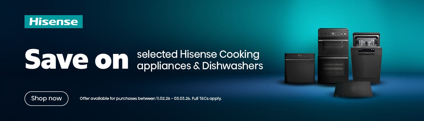Save on Hisense Cooking Appliances