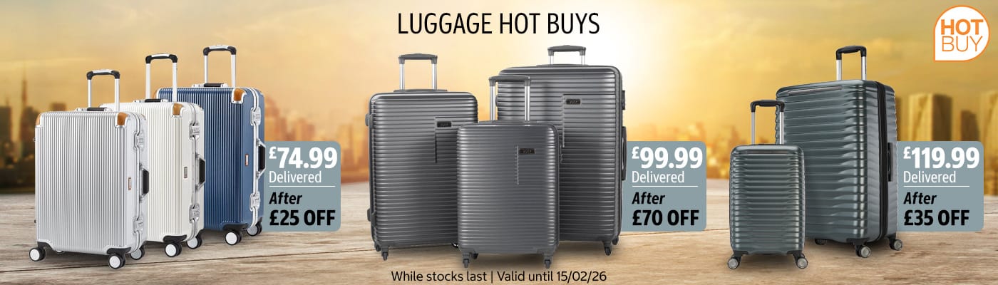 Luggage Hot Buys