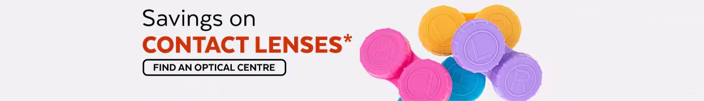 Savings on contact lenses