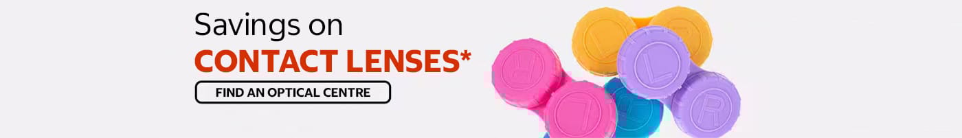 Savings on contact lenses