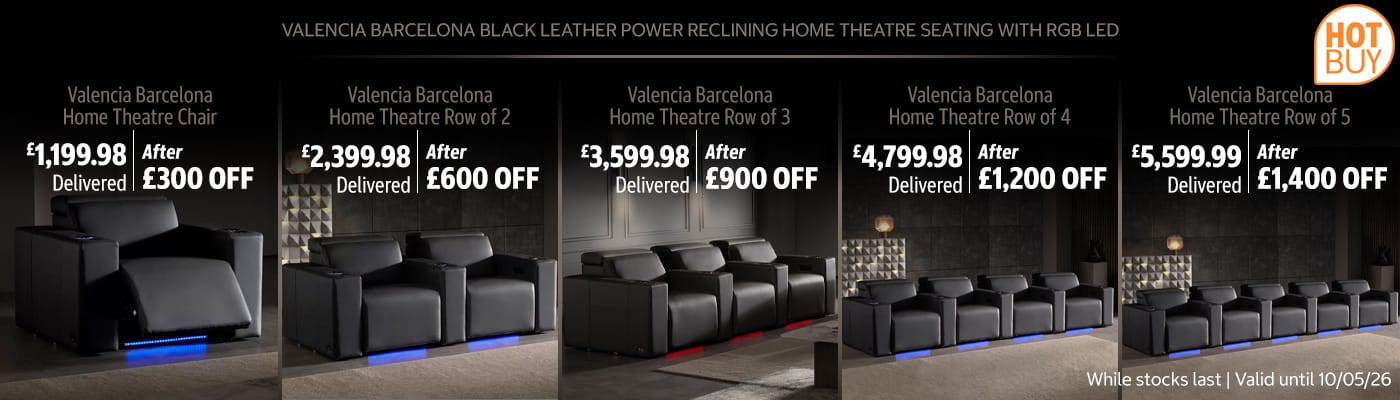Valencia Barcelona Home Theatre Chair