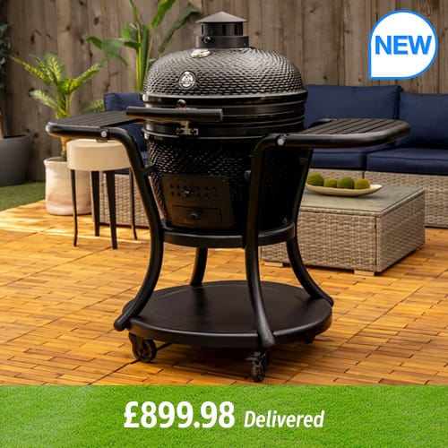Pit Boss 24" Kamado Charcoal BBQ (Black) 
