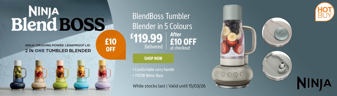 Ninja BlendBoss Tumbler Blender in 5 Colours