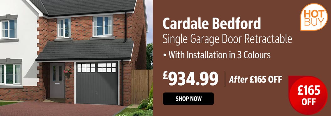 Cardale Bedford Single Garage Door Retractable