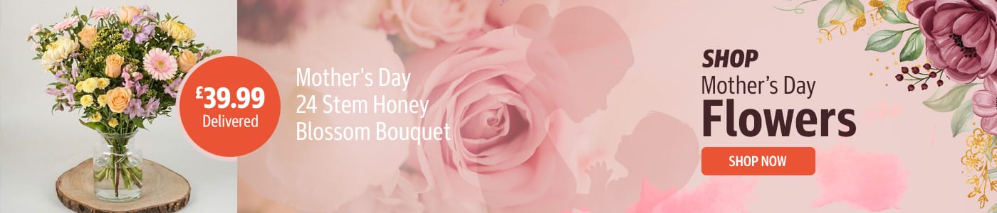 35 Stem Mixed Mother's Day Flower Bouquet with Greetings Card