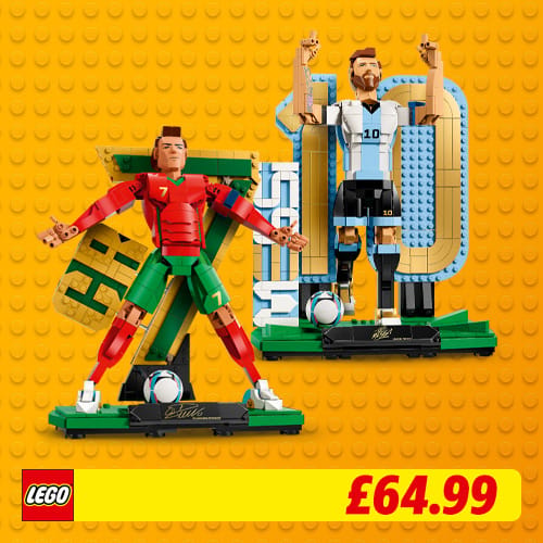 LEGO Editions Football Legends Messi / Ronaldo Assortment