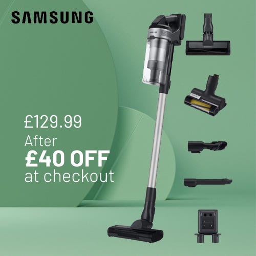 Samsung VS15A60AGR5/EU Jet 65 Pet Max Cordles Vacuum Cleaner in Teal/Silver