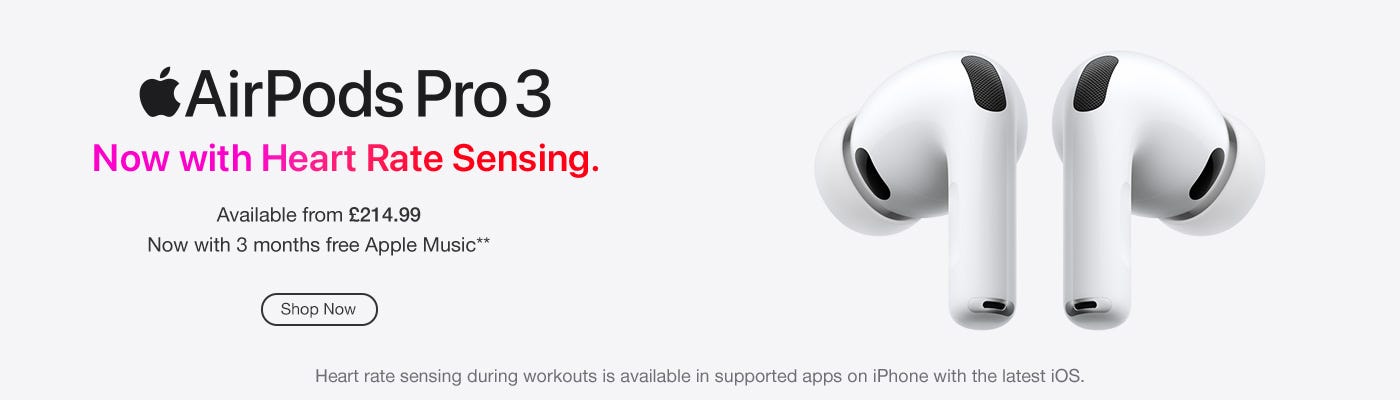 Apple AirPods Pro3. Shop Now