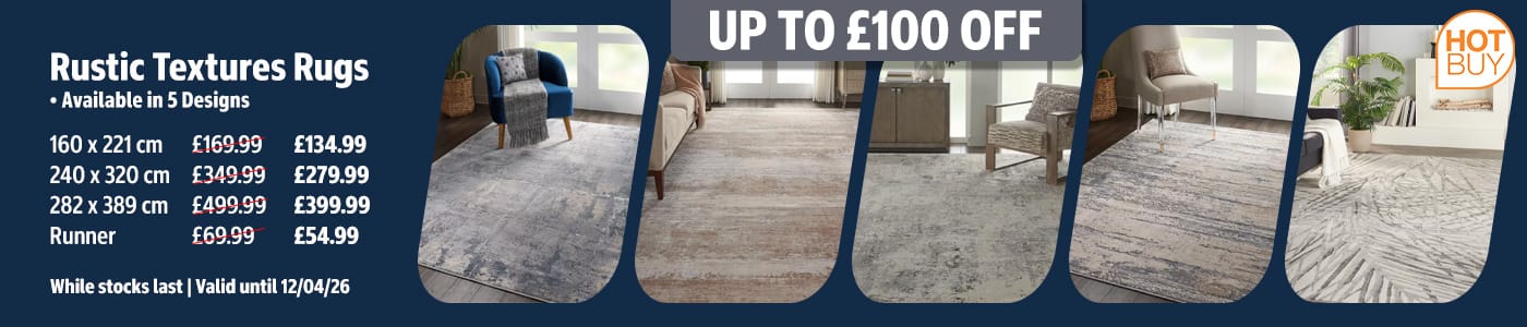 Rustic Textures Blended Rugs