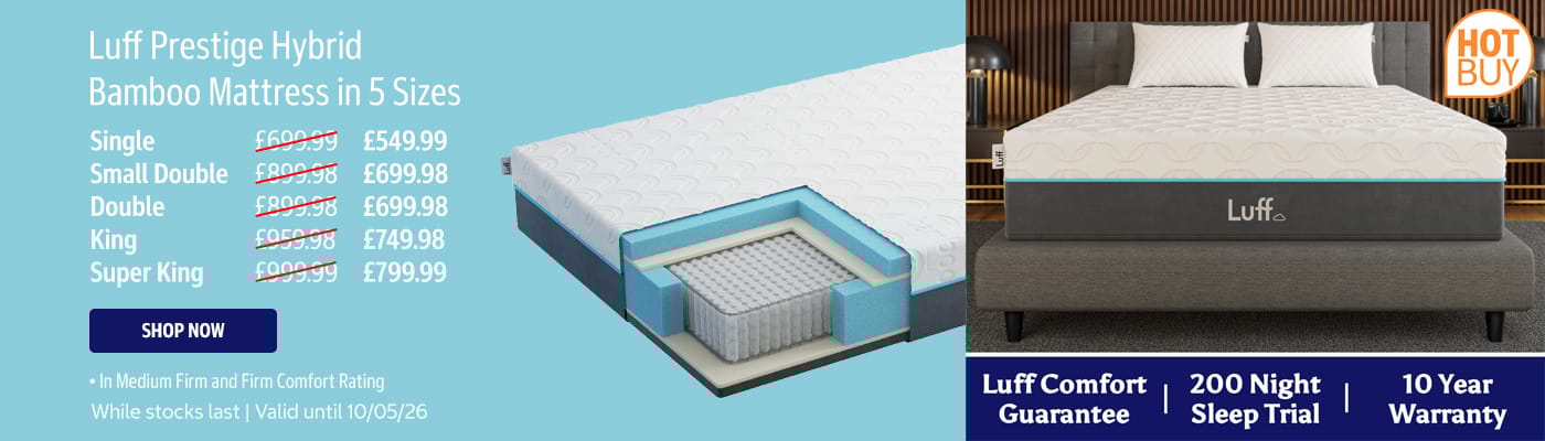 Luff Prestige Hybrid Bamboo Medium & Firm Mattress