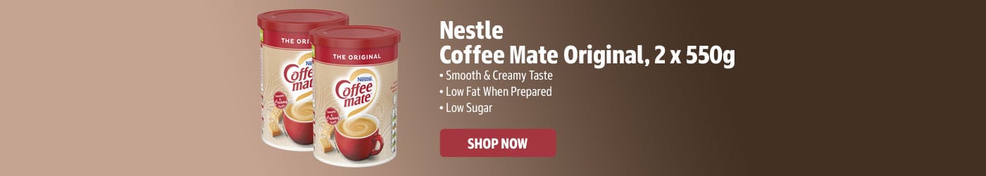 Nestle Coffee Mate Original, 2 x 550g