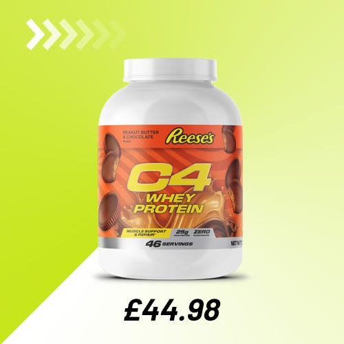 C4 Reeses Peanut Butter Cup. Whey Protein Powder 1.7kg