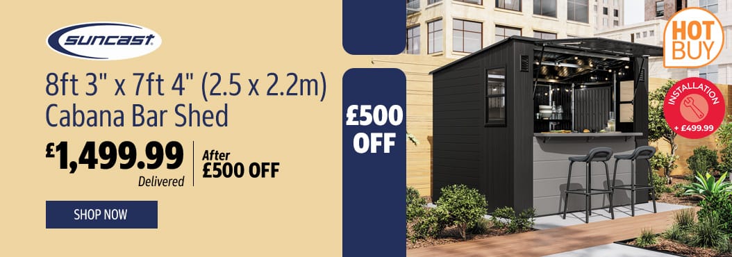 Suncast Cabana Bar Shed