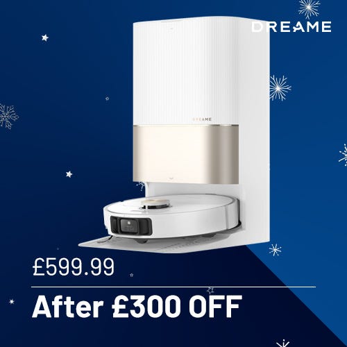 Dreame X40 Ultra Complete Robot Vacuum & Mop with Self-Cleaning and Auto-Empty