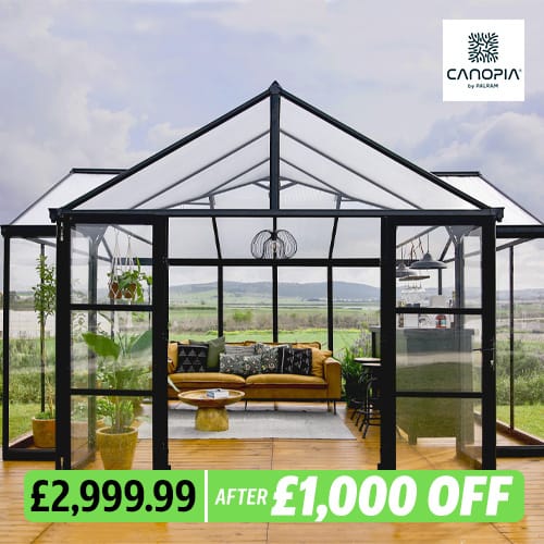 Palram Canopia Triomphe Garden Room Greenhouse