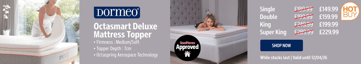 Dormeo Octasmart Deluxe Mattress Topper