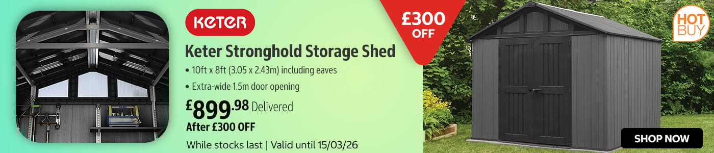 Keter Stronghold Storage Shed