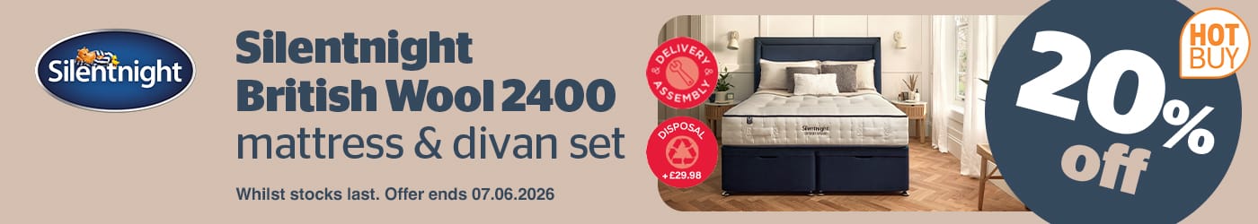 Silentnight British Wool 2400