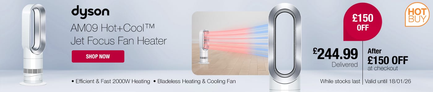 Dyson AM09 Hot+Cool™ Jet Focus Fan Heater