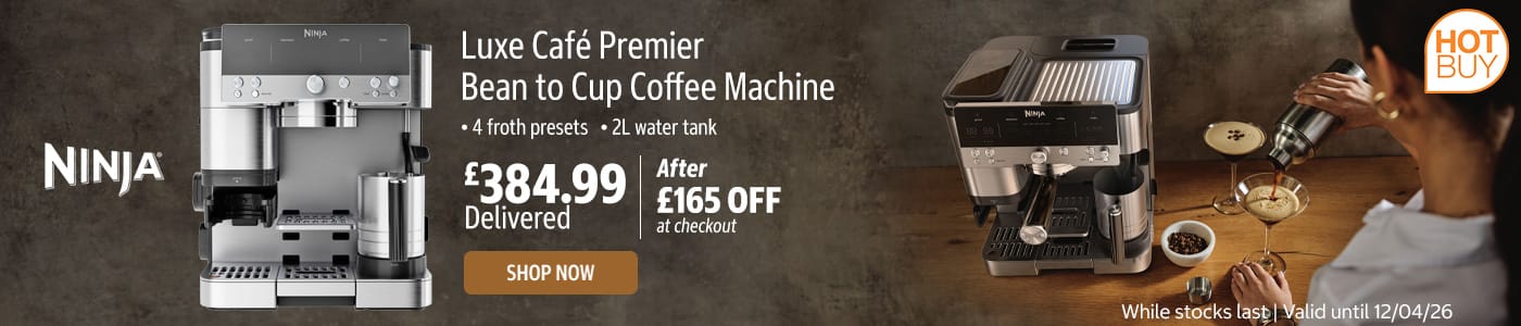 Ninja Luxe Café Premier Bean to Cup Coffee Machine