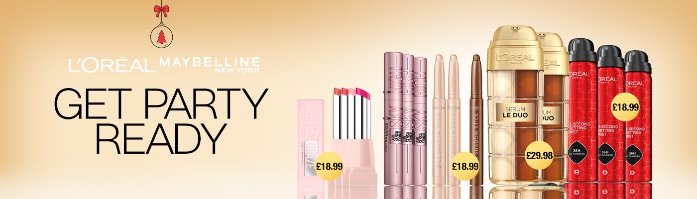 LOreal Get party ready 