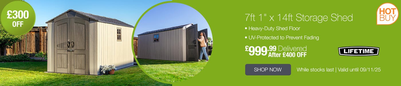 Lifetime Storage Shed