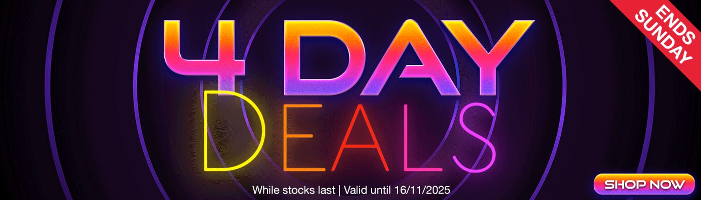 4 Day Deals