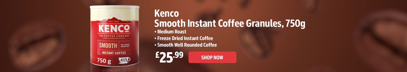 Kenco Smooth Instant Coffee Granules, 750g
