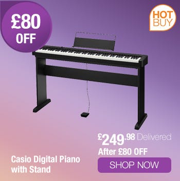 Casio CDP-S105 Digital Piano with Stand
