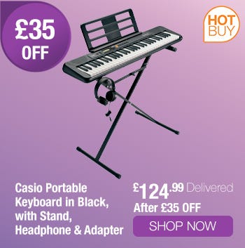 Casio CT-S195AD Portable Keyboard in Black