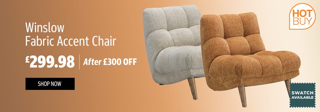 Winslow Fabric Accent Chair