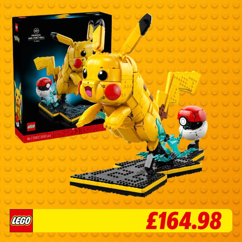 Lego Pokemon Pikachu and Poké Ball