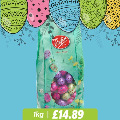 Trefin Assorted Easter Eggs, 1kg