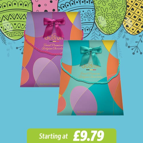 Gudrun Belgian Chocolates Bag, 427g in 2 Options