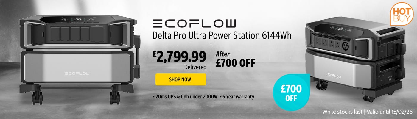 EcoFlow Delta Pro Ultra Power Station 6144Wh