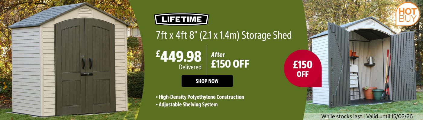 Lifetime Storage Shed