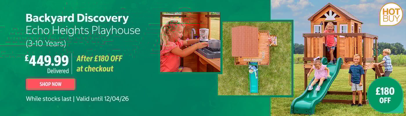 Backyard Discovery Echo Heights Playhouse (3-10 Years)