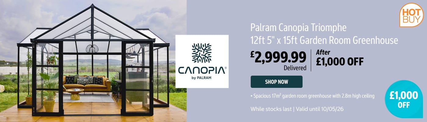 Palram Canopia Triomphe Garden Room Greenhouse