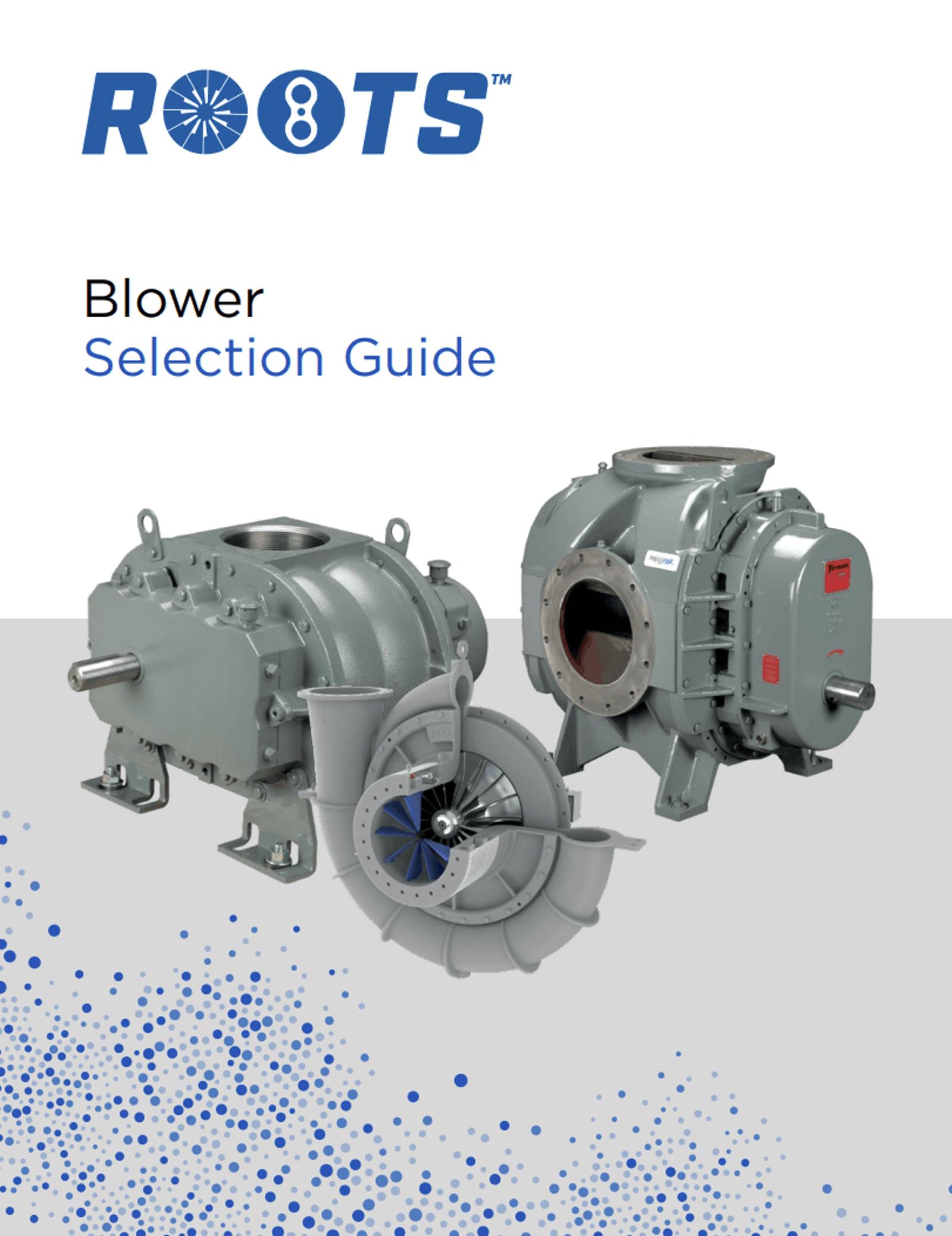 Blower Selection Guide Cover