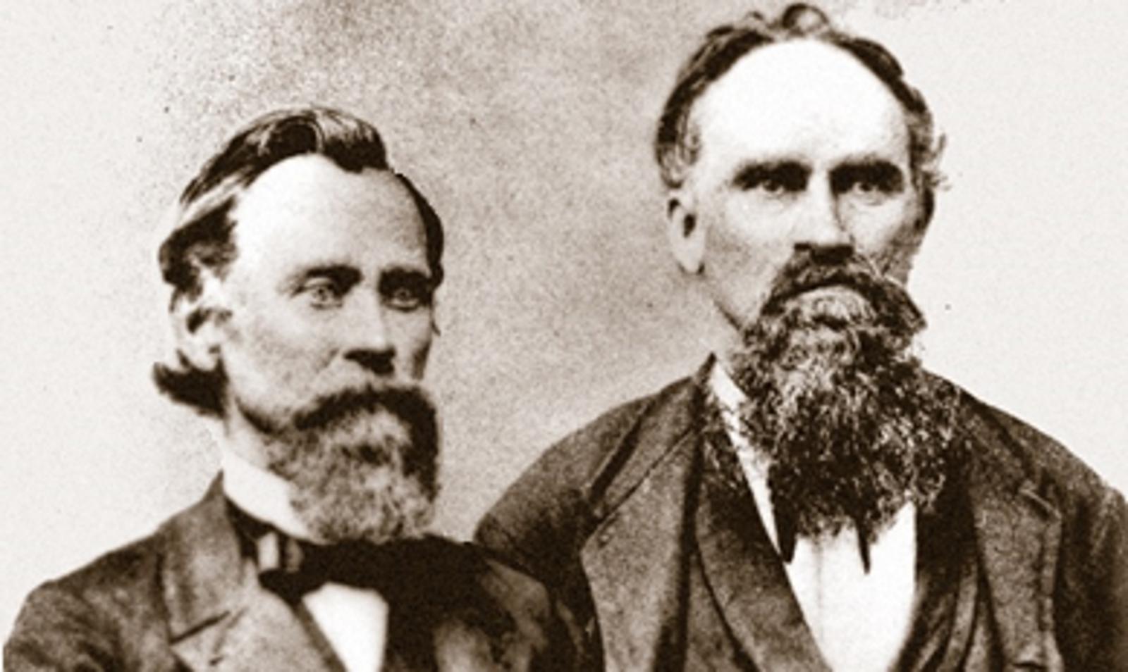 Francis and Philander Roots founders of Roots Blower Company